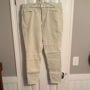 Universal Thread Women's Skinny Jeans - Cream